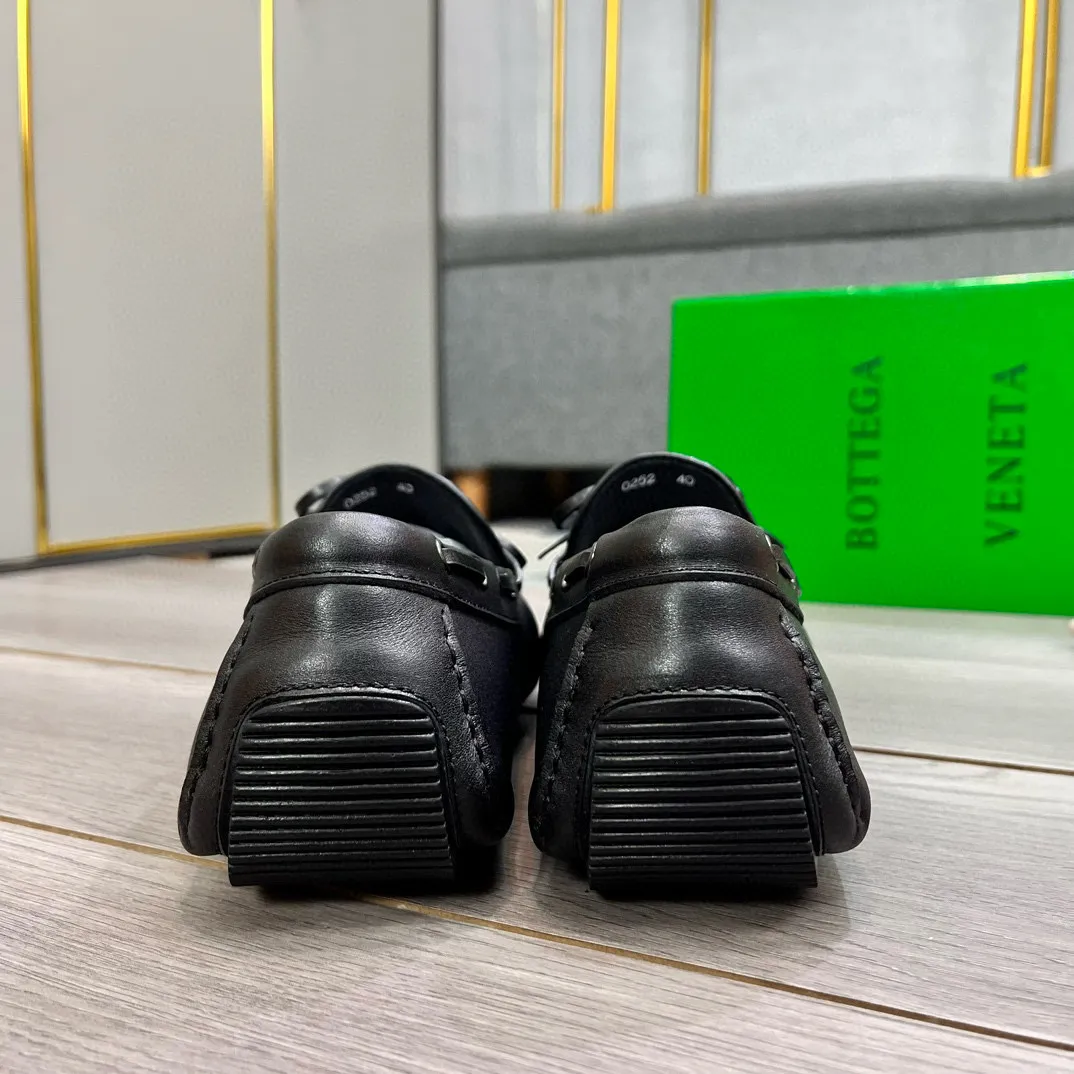 Factory price: 400💰BV new men's shoes original replica👉👉High-end men's casual beanie shoes/💞driving shoes! 🔊Upper imported cowhide woven, ☑️Sheepskin lining, one-step design, light and smart ☮☮Suitable for all kinds of travel, exclusive new style, real shot, size 38-44, (45 can be customized)